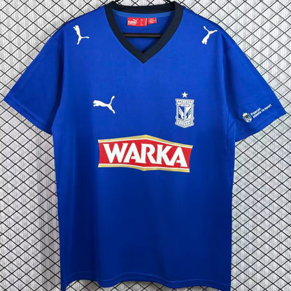 Jersey 2008/2009 Lech Poznań Local Manga corta Versión Fan Retro