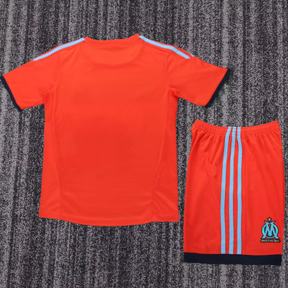 Jersey 2011/2012 Marsella Visitante Manga corta Niño Retro