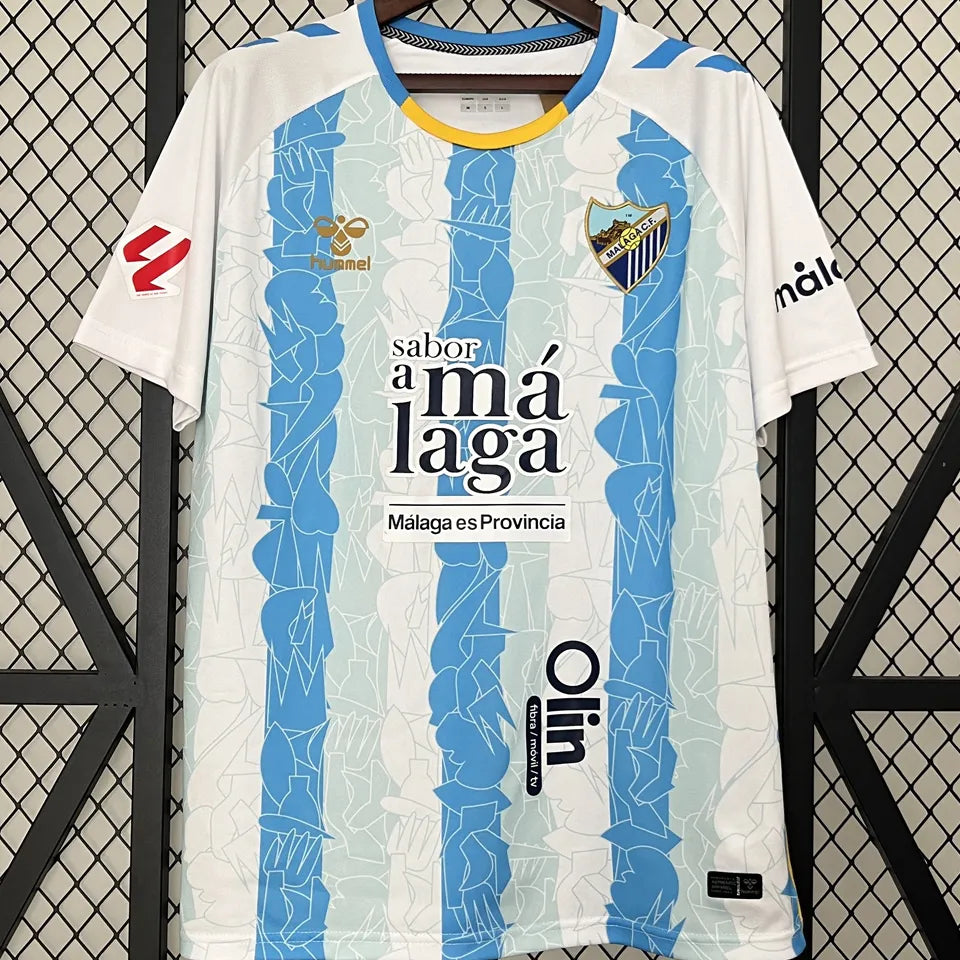 Jersey 2024/25 Malaga Local Manga corta Versión Fan