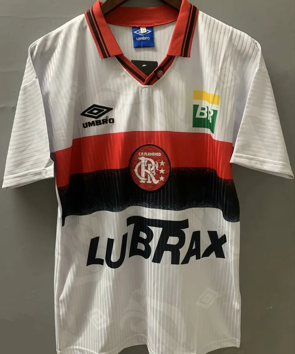 Jersey 1997 Flamengo Visitante Manga corta Versión Fan Retro