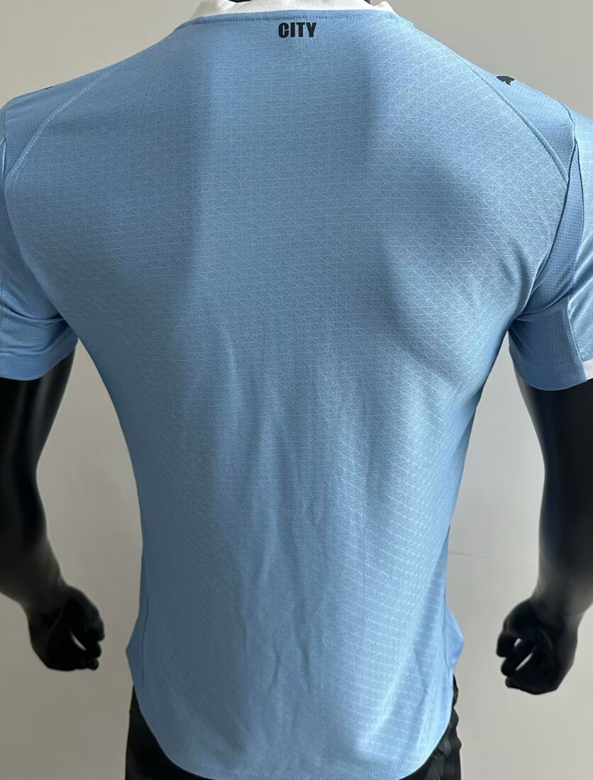 Jersey 2025/26 Manchester City Local Manga corta Versión Jugador