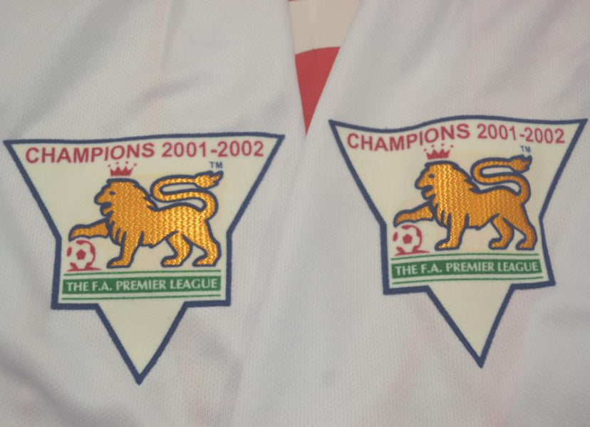 Jersey 2002/04 Arsenal Local Manga larga Versión Fan Retro