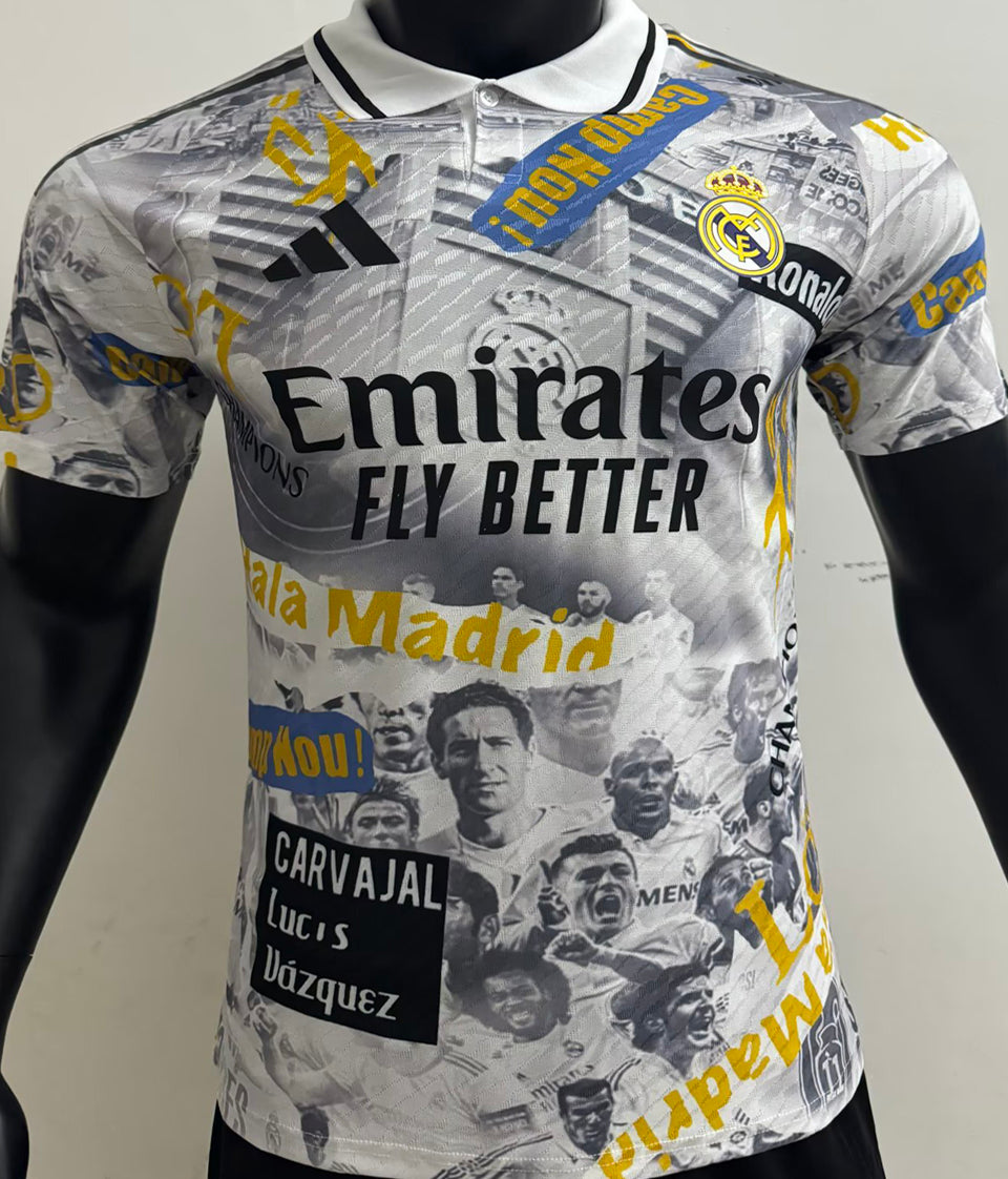 Jersey 2025 Real Madrid Especial Manga corta Versión Jugador