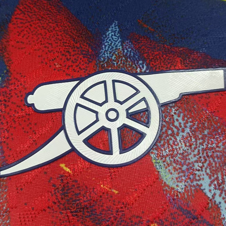 jersey 2025 arsenal especial manga corta versión jugador