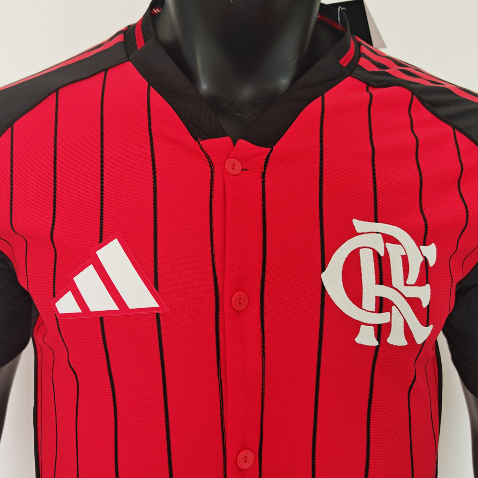 jersey 2025/26 flamengo  baseball especial manga corta versión jugador