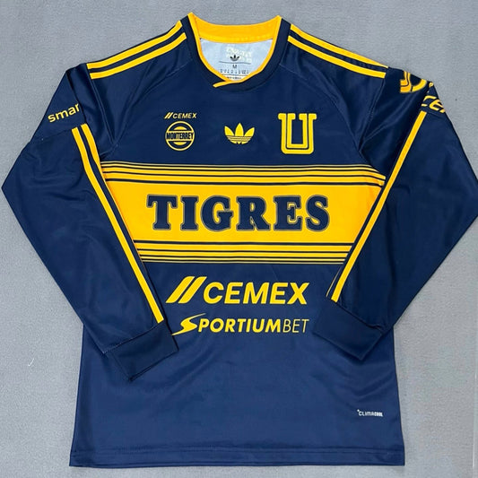 Jersey 2026/27 Tigres Visitante Manga larga Versión Fan