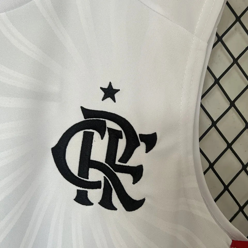 Jersey 2024/25 Flamengo Visitante Manga corta Versión Fan