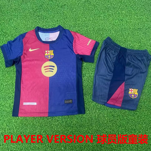Jersey 2024/25 Barcelona Local Manga corta Versión Jugador