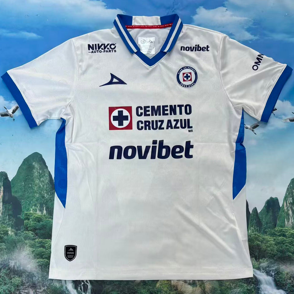 jersey 2026/27 cruz azul visitante manga corta versión fan