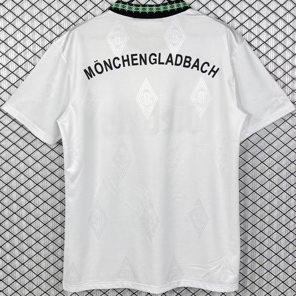 jersey 1995/1996 monchengladbach local manga corta versión fan retro