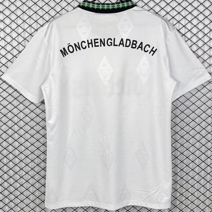 Jersey 1995/1996 Monchengladbach Local Manga corta Versión Fan Retro