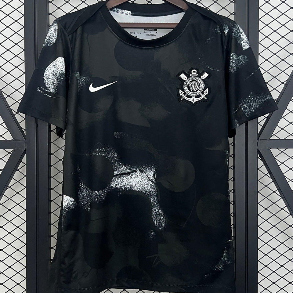 jersey 2025 corinthians especial manga corta versión fan
