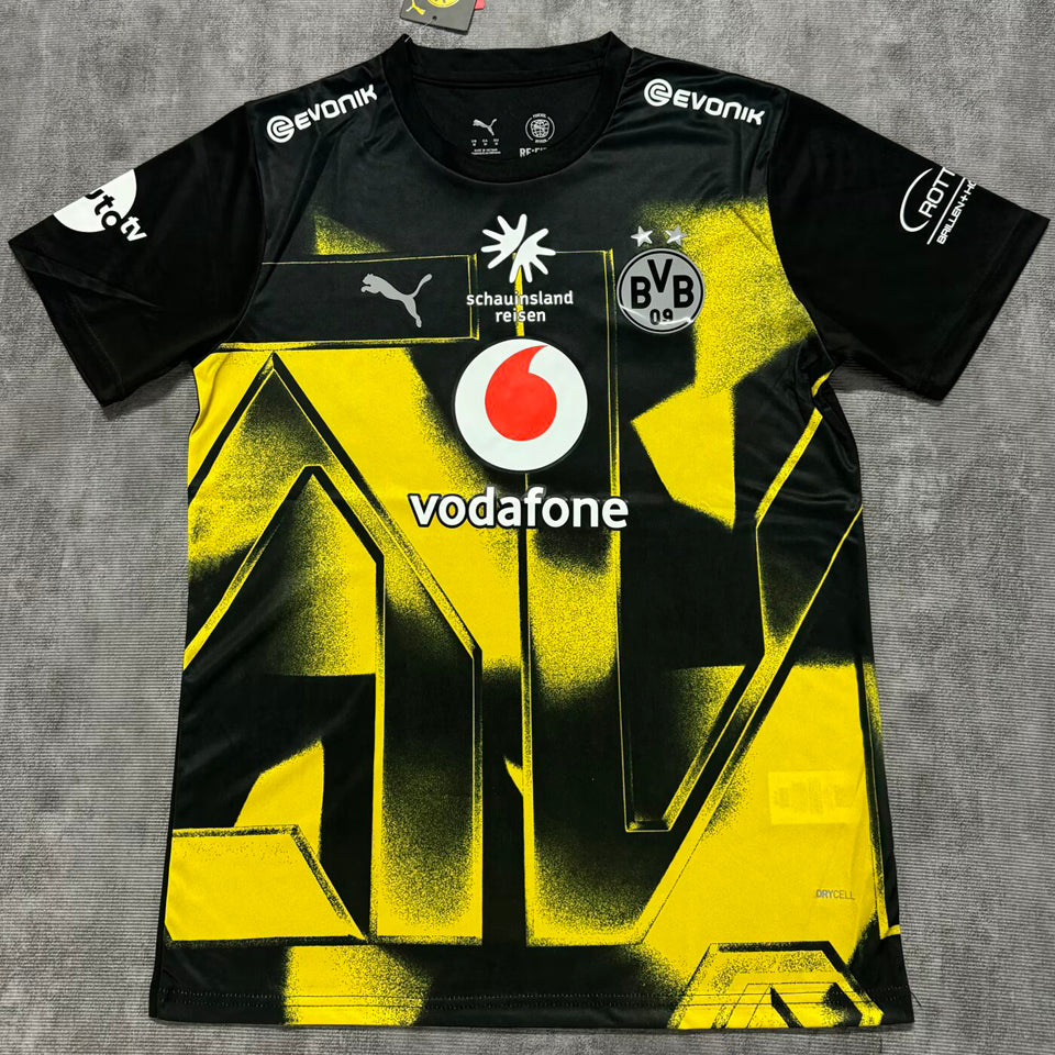 jersey 2025/26 borussia dortmund especial manga corta versión fan
