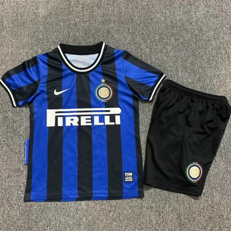 jersey 2009/10 inter milan local manga corta niño retro