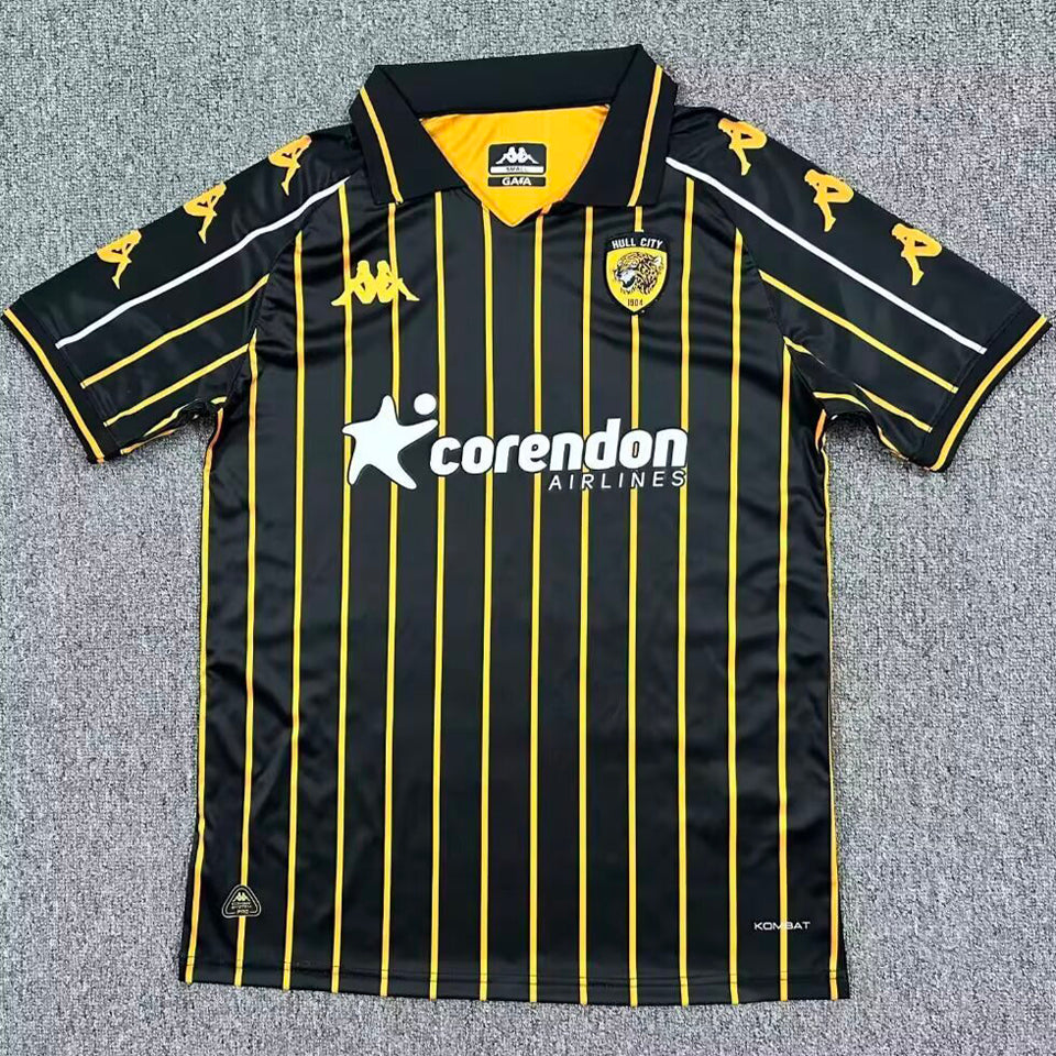 Jersey 2025/26 Hull City Visitante Manga corta Versión Fan