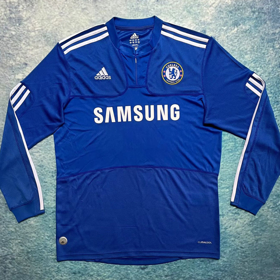 Jersey 2009/2010 Chelsea Local Manga larga Versión Fan Retro