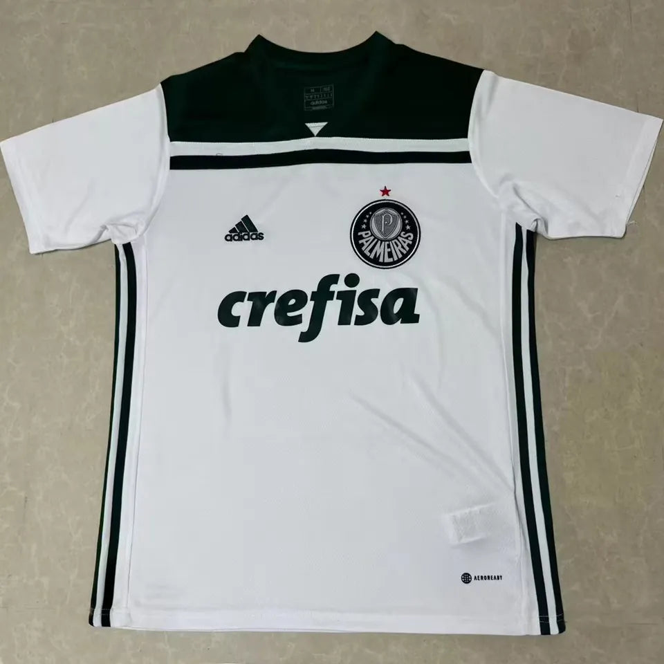 Jersey 2018 Palmeiras Visitante Manga corta Versión Fan Retro