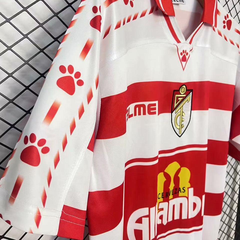 jersey 1997/98 granada local manga corta versión fan retro