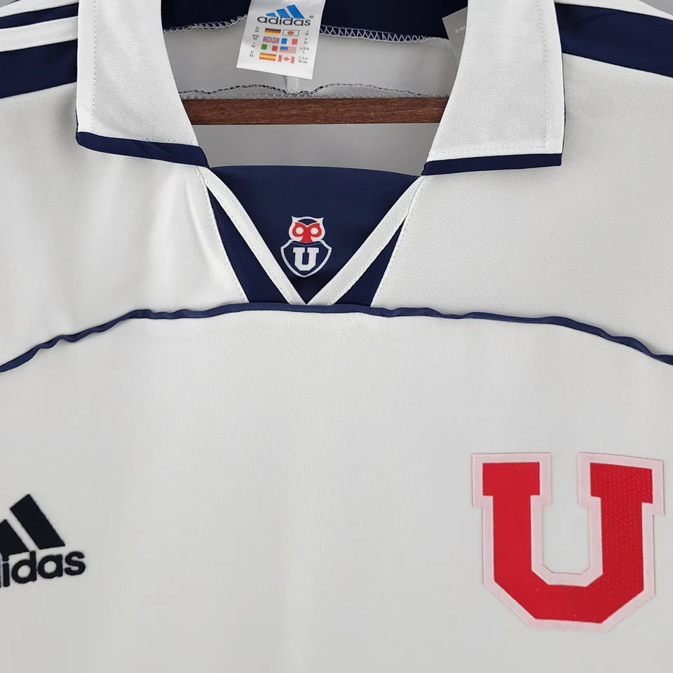 Jersey 2000/01 Universidad de Chile Visitante Manga corta Versión Fan Retro