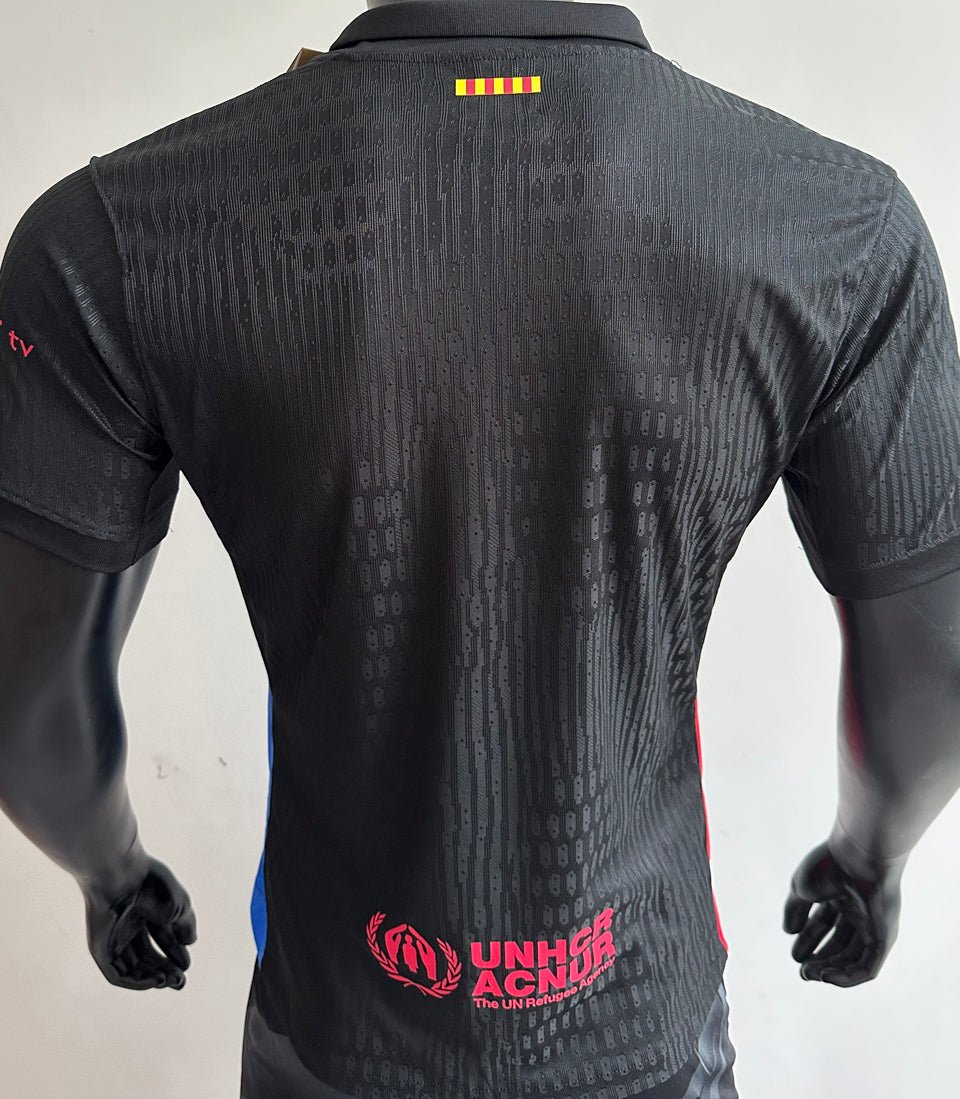 jersey 2024/25 barcelona visitante manga corta versión jugador