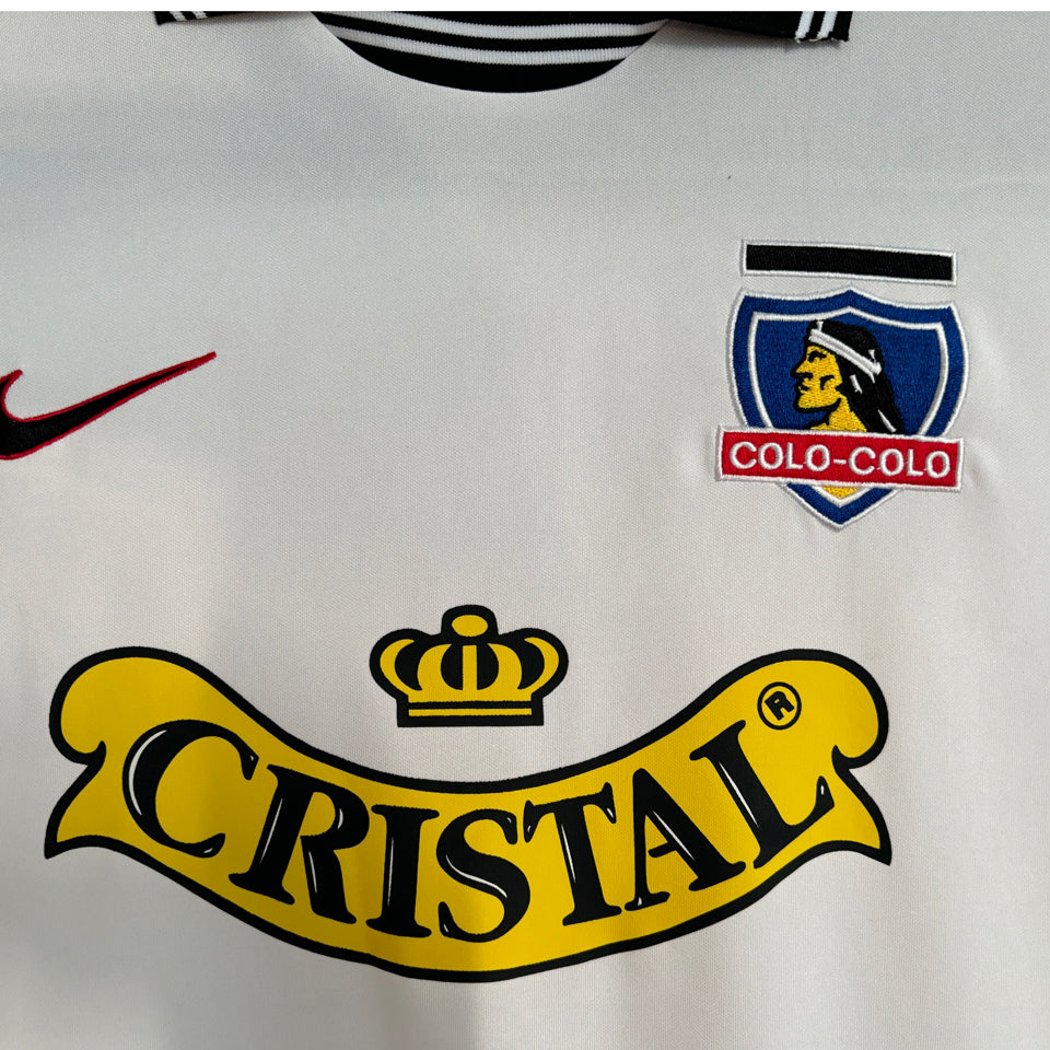 jersey 1998/99 colo-colo local manga corta versión fan retro