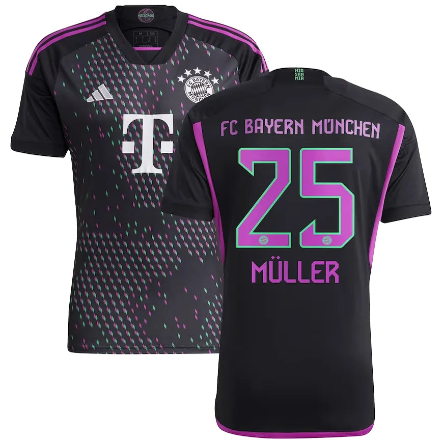 Jersey 2023/24 Bayern Munich Visitante Manga corta Versión Fan