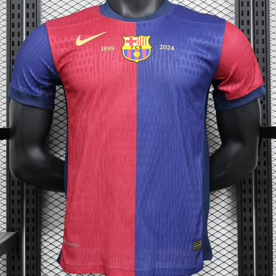 Jersey 2024/25 Barcelona Local Manga corta Versión Jugador