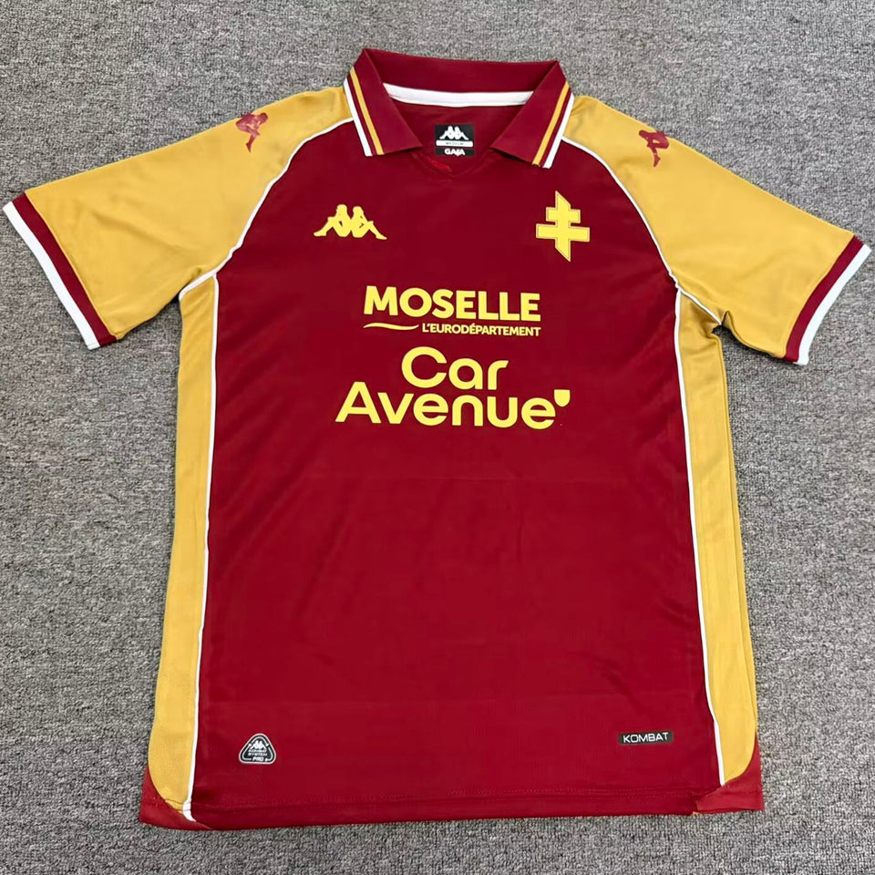 jersey 2026/27 metz local manga corta versión fan