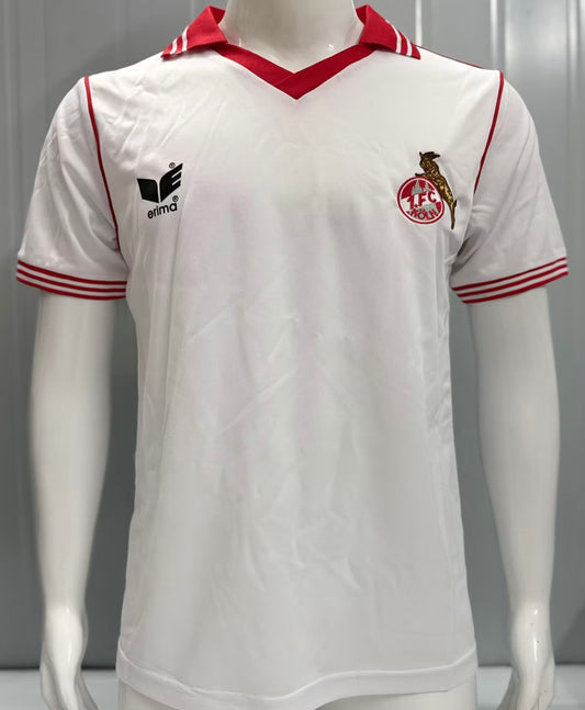 Jersey 1978/1979 1. FC Koln Local Manga corta Versión Fan Retro