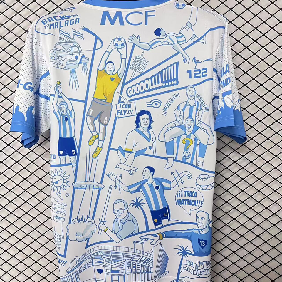 jersey 2025/26 malaga especial manga corta versión fan