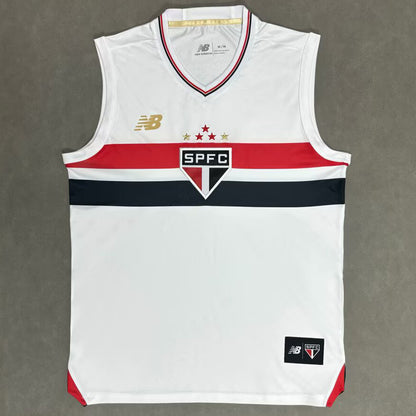 Jersey 2025/26 Sao Paulo Local Manga corta Versión Fan
