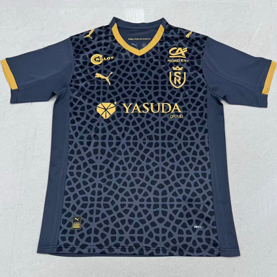 jersey 2024/25 stade de reims visitante manga corta versión fan