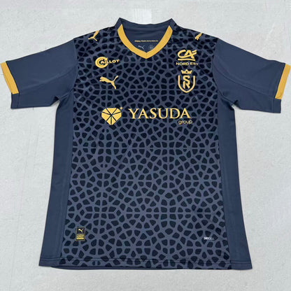Jersey 2024/25 Stade de Reims Visitante Manga corta Versión Fan