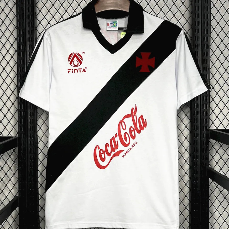 Jersey 1988 Vasco Visitante Manga corta Versión Fan Retro