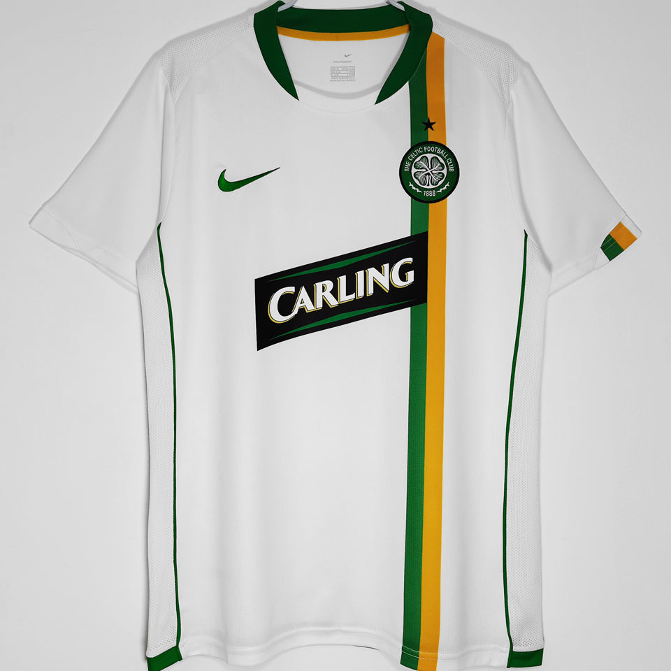 jersey 2006/07 celtic tercero manga corta versión fan retro