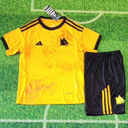 Jersey 2025/26 Roma Visitante Manga corta Niño