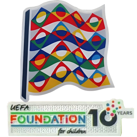 2025 2025 UNL UEFA Foundation Patch Parches/Letras