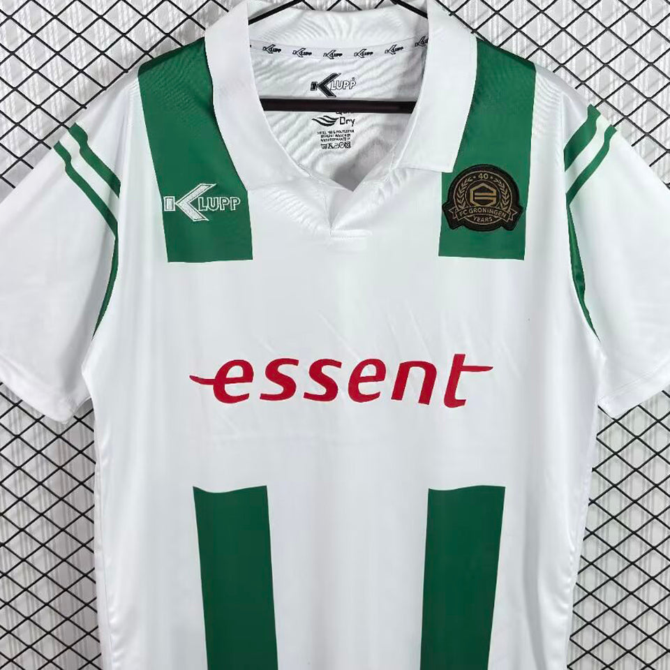 jersey 2011/2013 groningen local manga corta versión fan retro