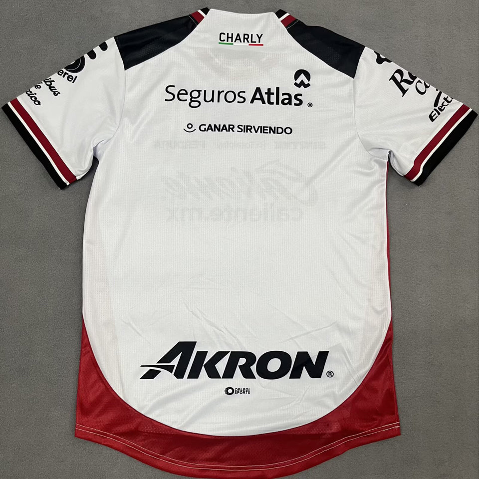 Jersey 2025/26 Atlas Visitante Manga corta Versión Fan