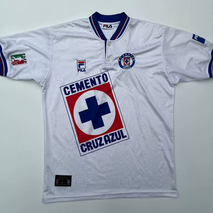 Jersey 1998/99 Cruz Azul Visitante Manga corta Versión Fan Retro
