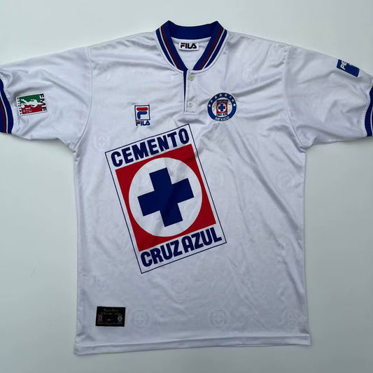 Jersey 1998/99 Cruz Azul Visitante Manga corta Versión Fan Retro
