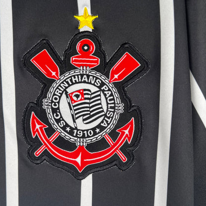 Jersey 1997/98 Corinthians Visitante Manga corta Versión Fan Retro