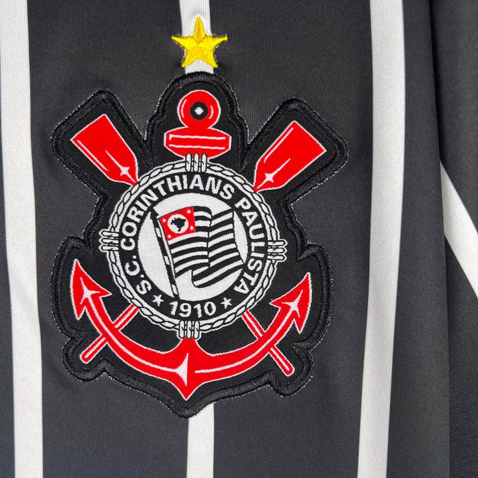 Jersey 1997/98 Corinthians Visitante Manga corta Versión Fan Retro