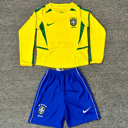 2002 Brasil Local Niño Selecciones Retro