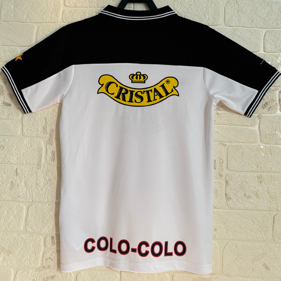 jersey 1998/99 colo-colo local manga corta versión fan retro