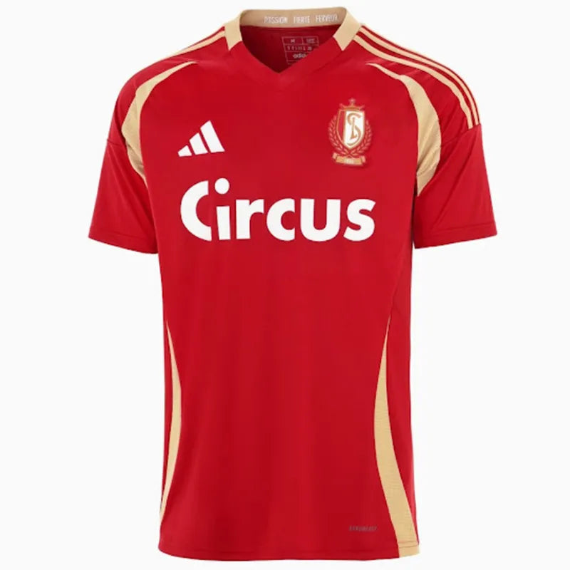 Jersey 2024/25 Standard Liege Local Manga corta Versión Fan