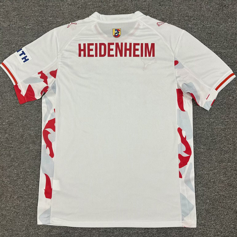 jersey 2025/26 heidenheim tercero manga corta versión fan