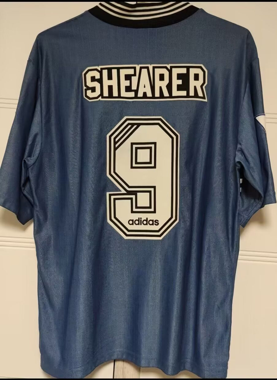 jersey 1996/97 newcastle visitante manga corta versión fan retro