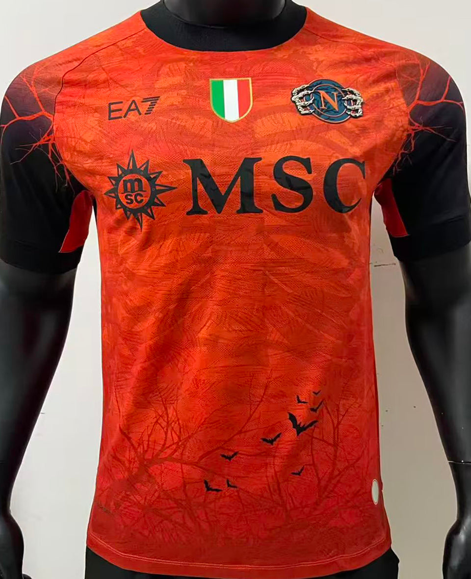 jersey 2025/26 napoli halloween portero manga corta versión jugador