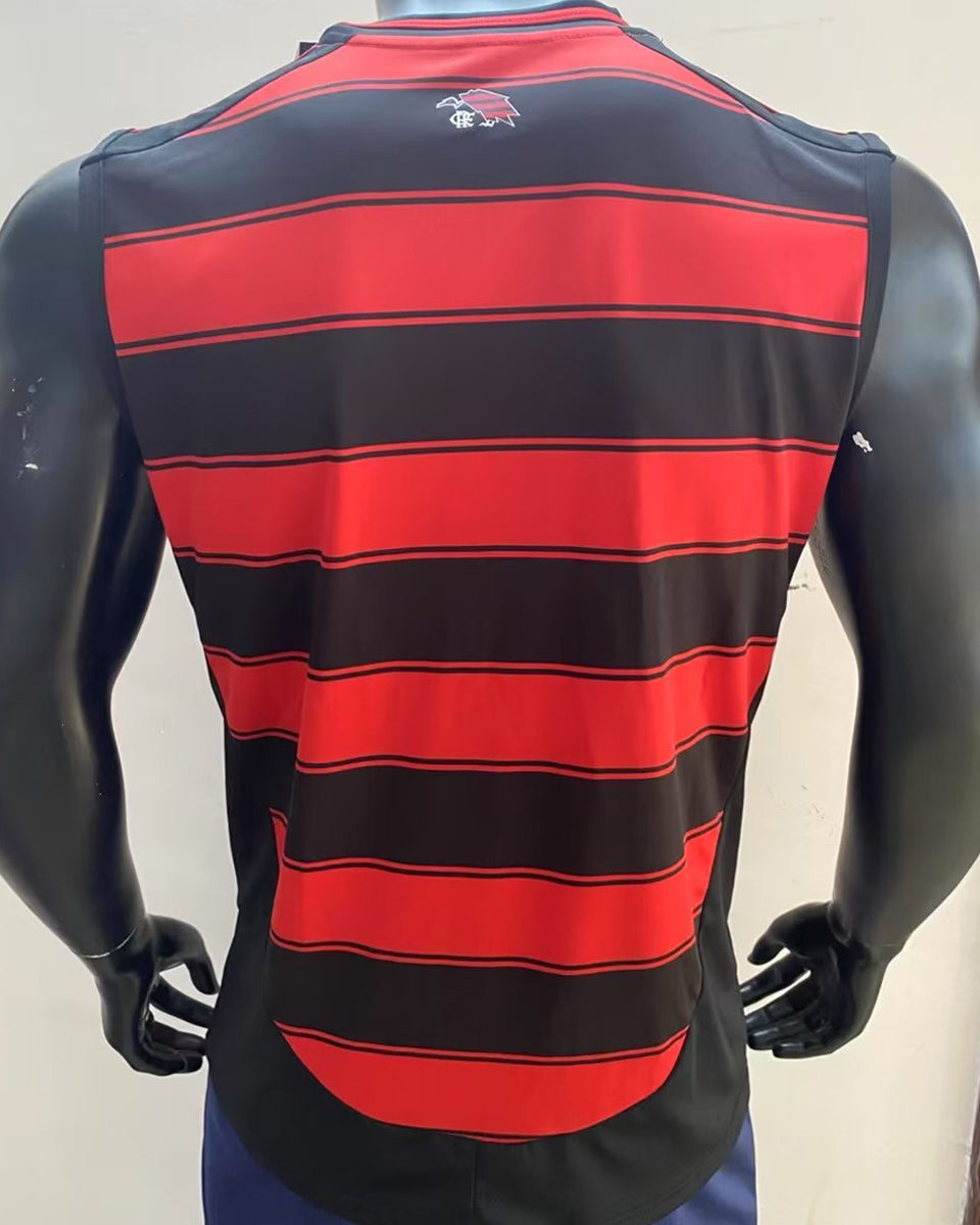 jersey 2025/26 flamengo local manga corta versión fan
